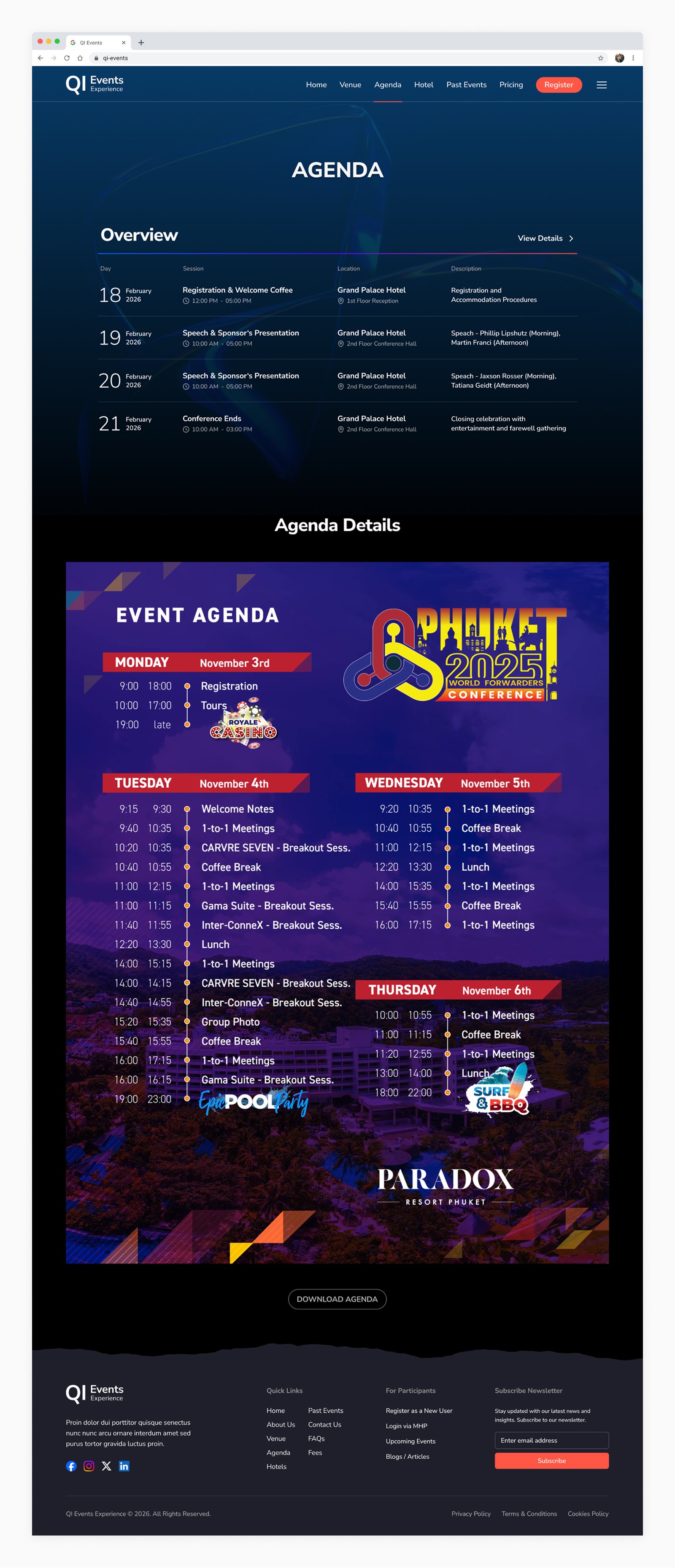 QIEvents-UI