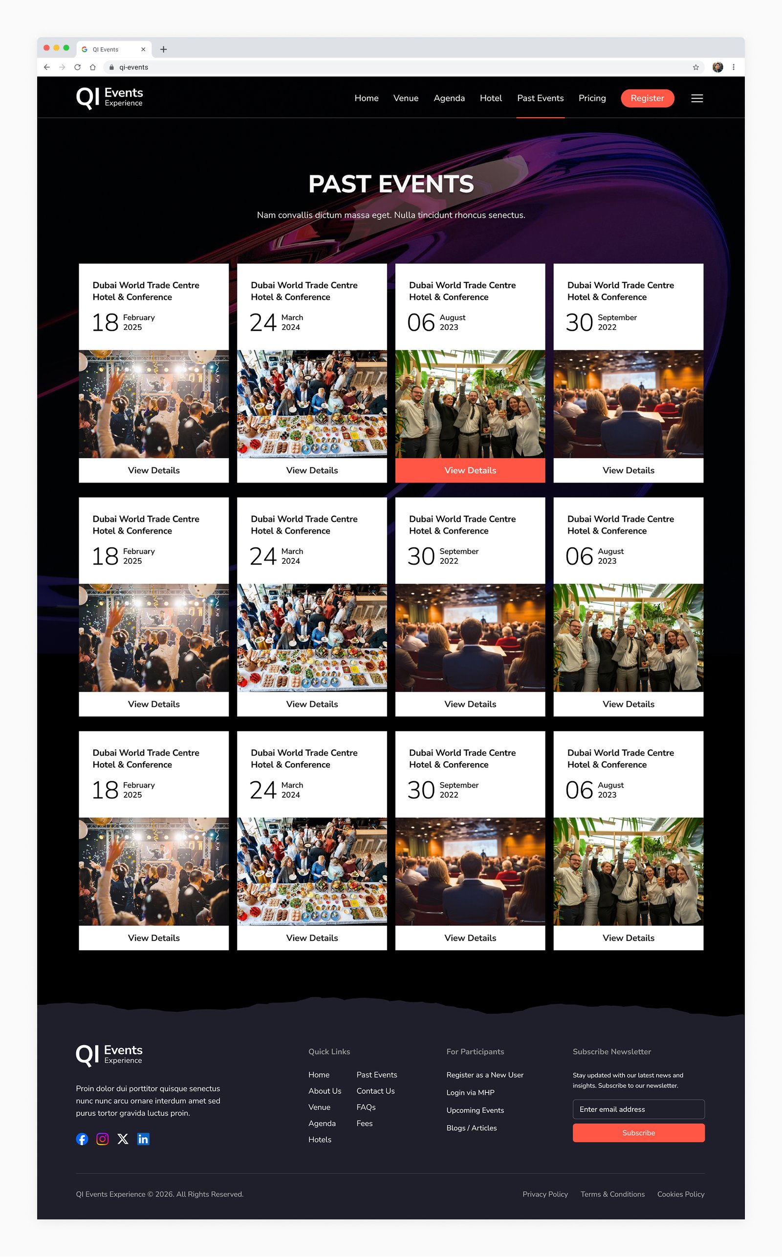 QIEvents-UI