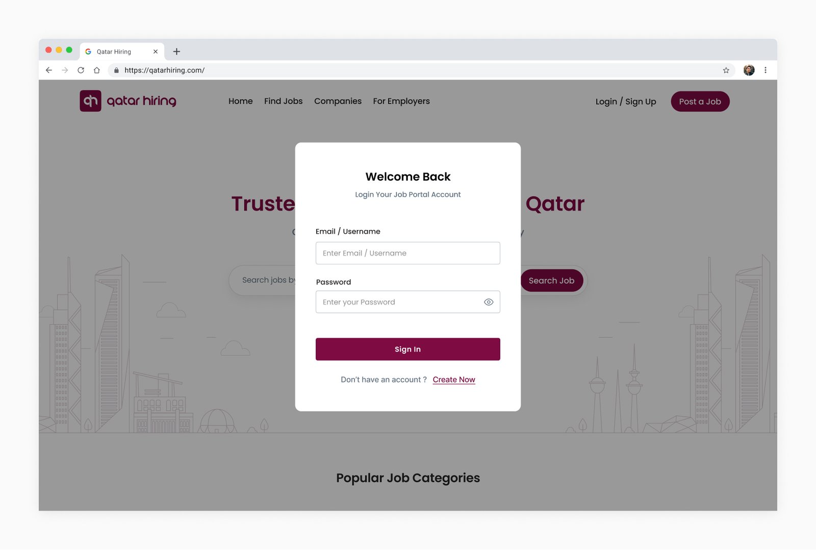 QatarHiring-UI