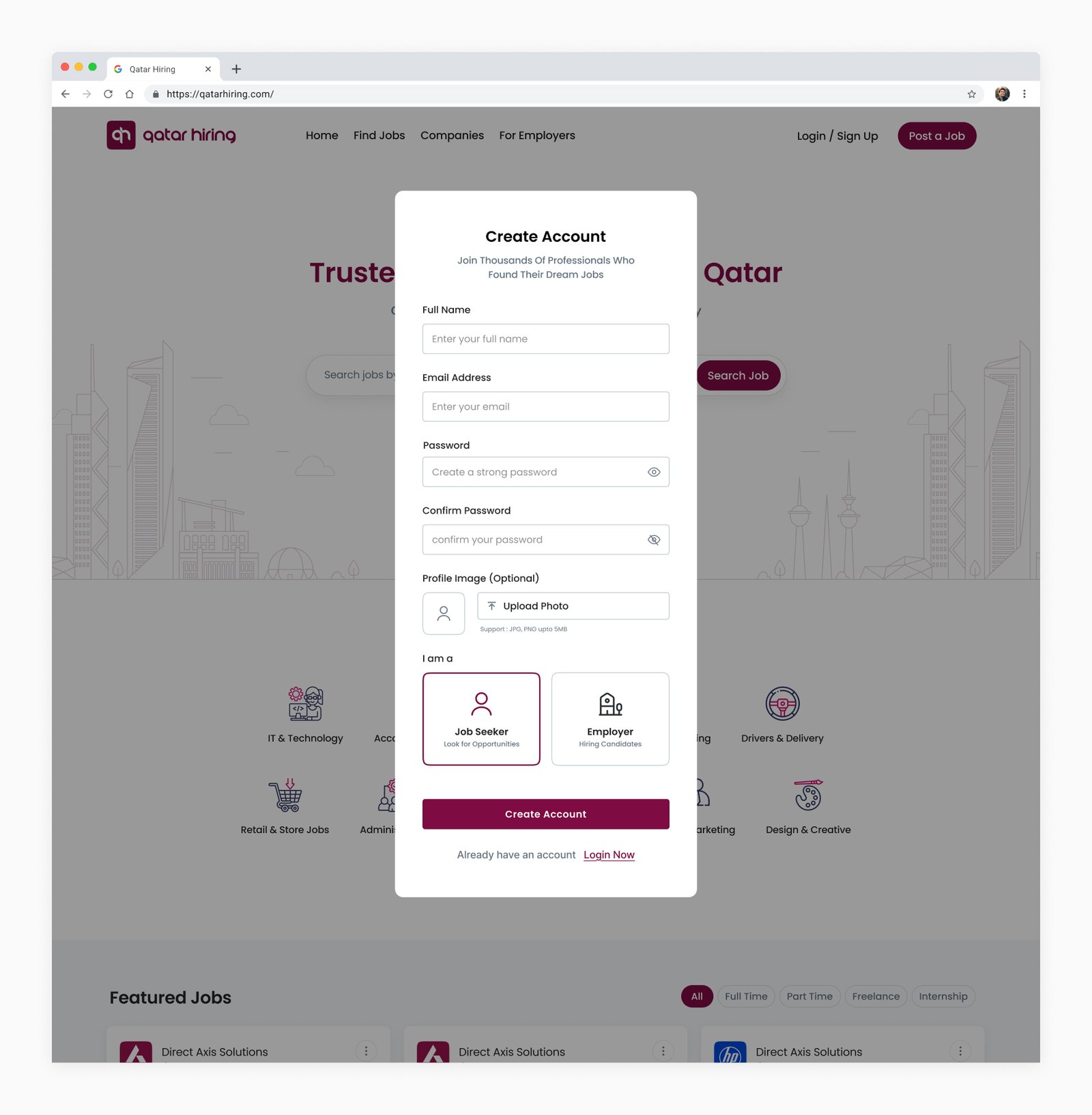 QatarHiring-UI