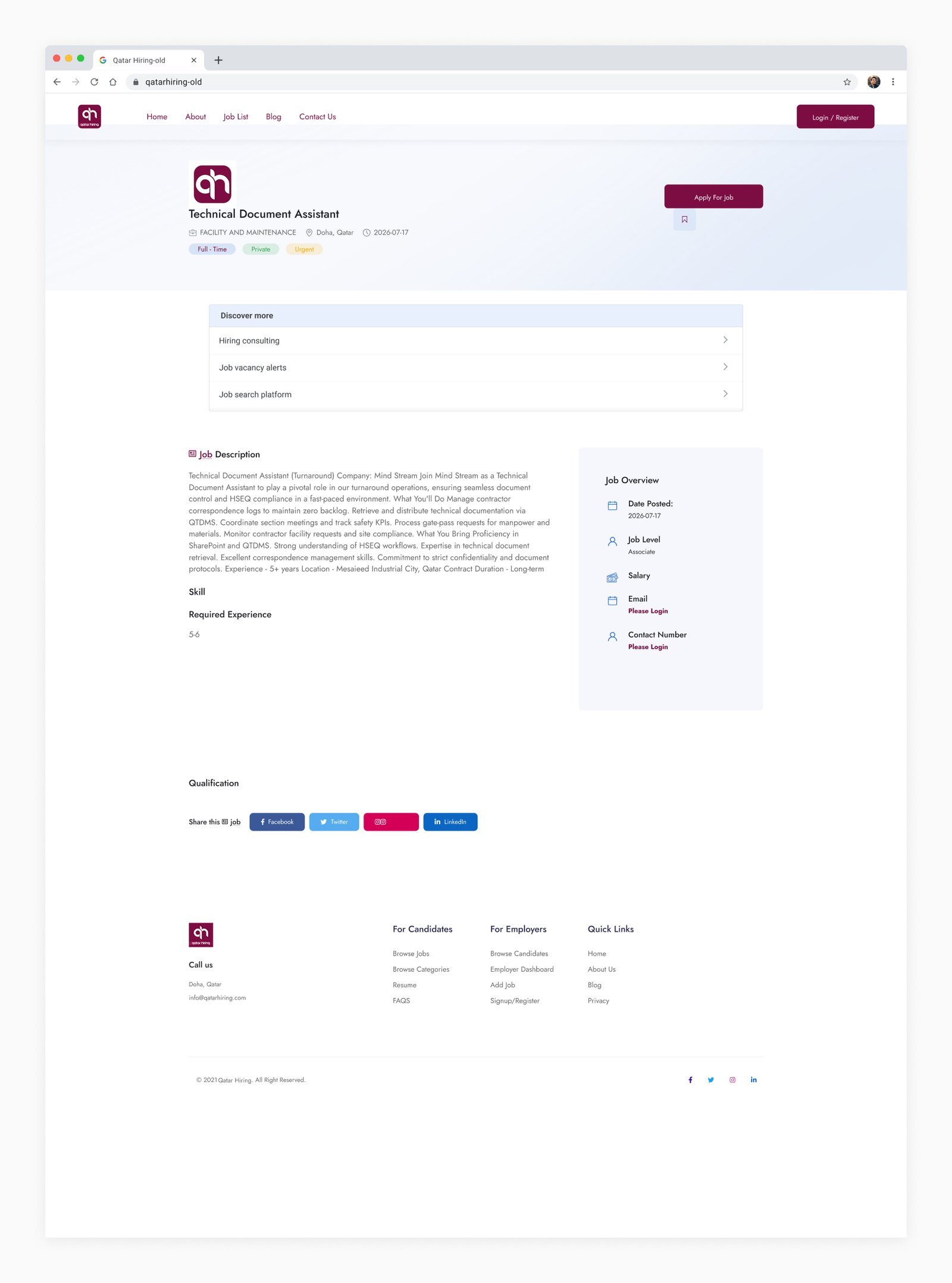 QatarHiring-UI