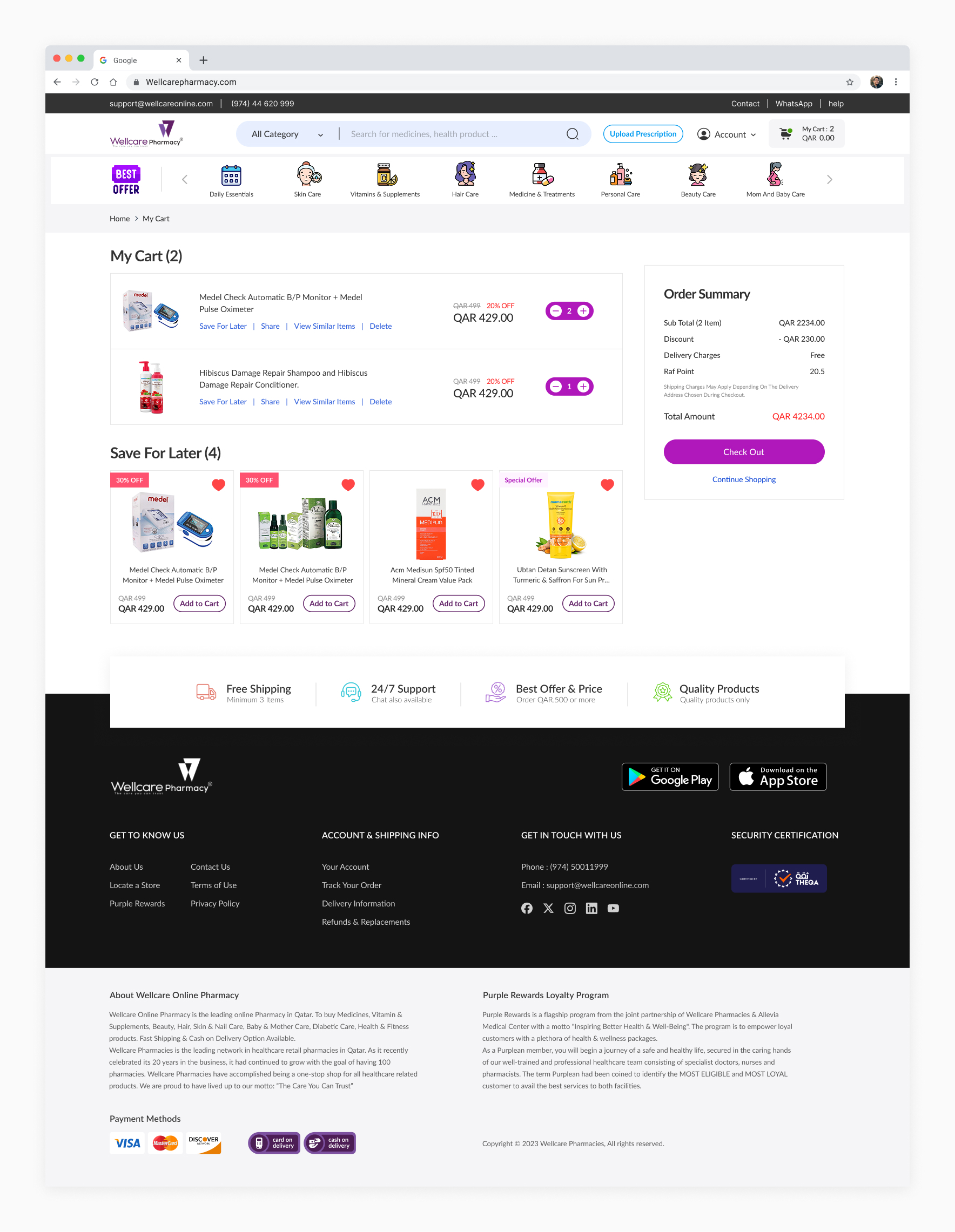 Wellcare Pharmacy-UI