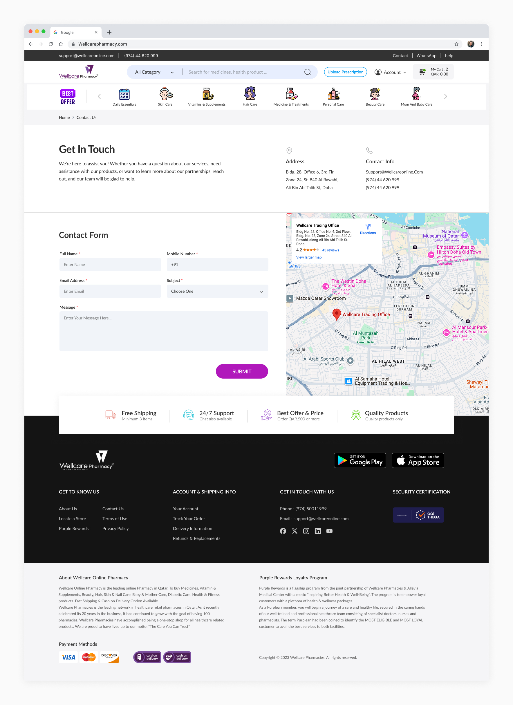 Wellcare Pharmacy-UI